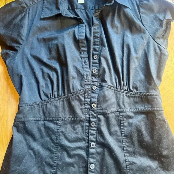 Banana Republic Black Blouse - Picture 3 of 4